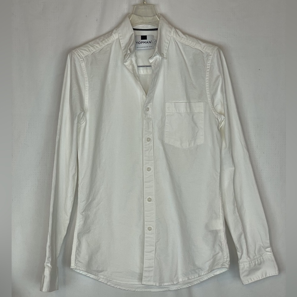Topman Men’s Button Down Oxford Shirt in Size XS